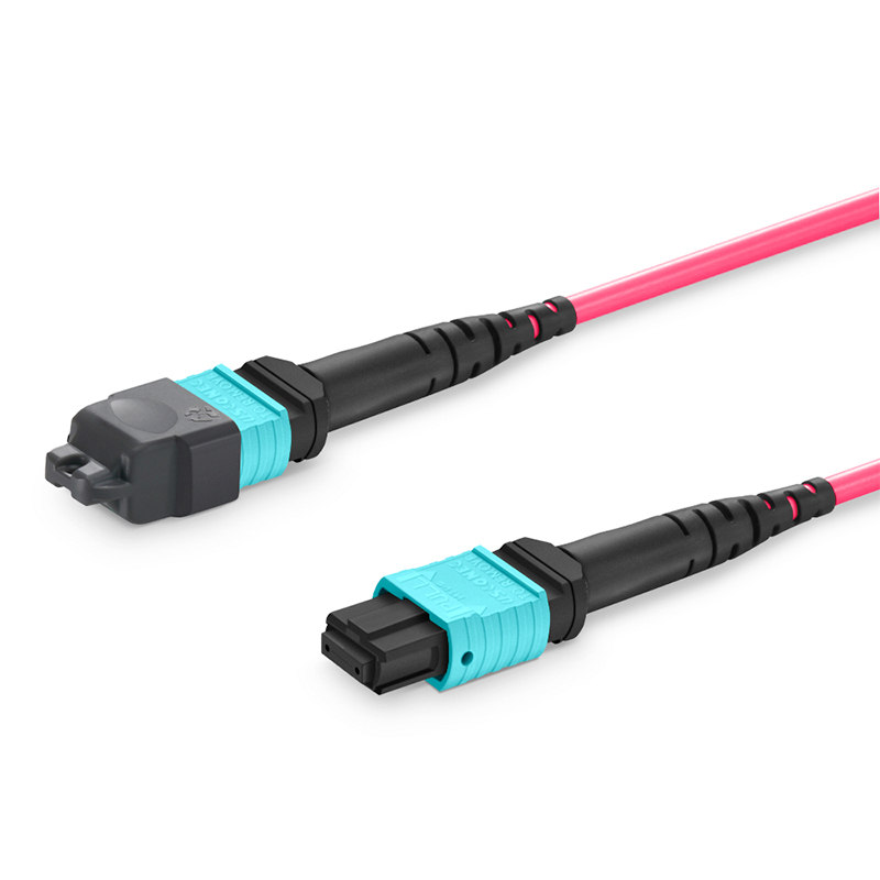 MTP/MPO 16 Core to 8x LC DX Trunk Jumpers