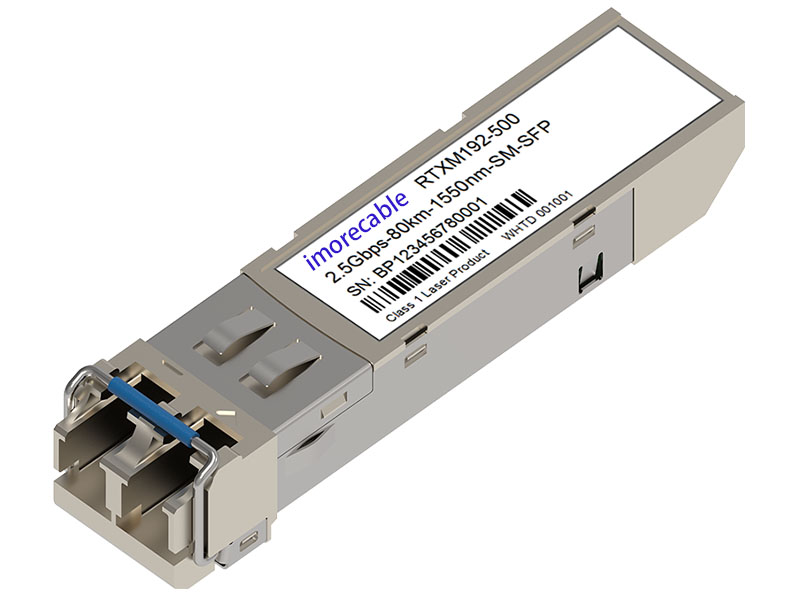 SFP 2.5G 80km Duplex LC Industrial Module