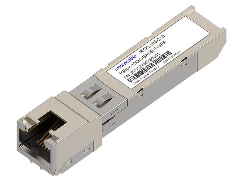 SFP 1G 100m RJ-45 Copper Industrial Module