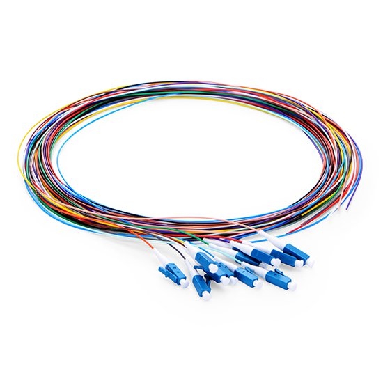LC/UPC 12 Color Pigtails