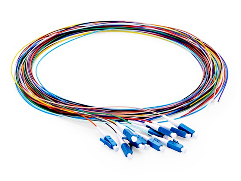 LC/UPC 12 Color Pigtails